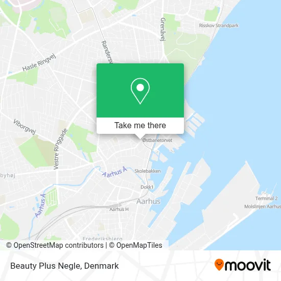 Beauty Plus Negle map