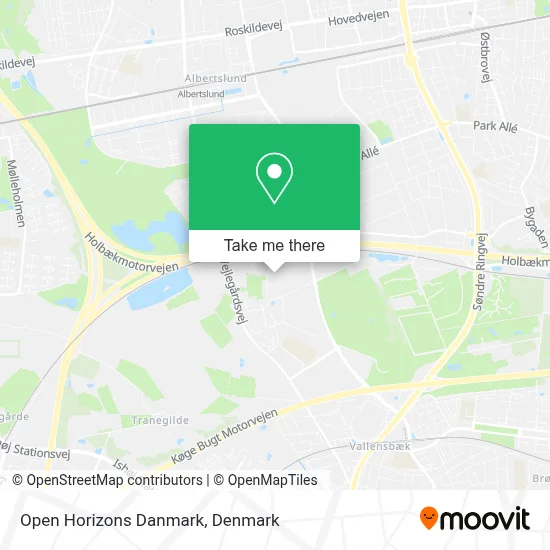 Open Horizons Danmark map