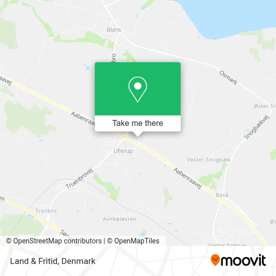 Land & Fritid map