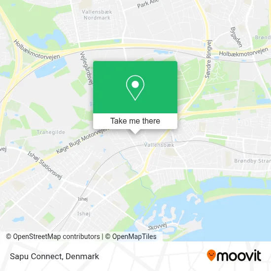 Sapu Connect map
