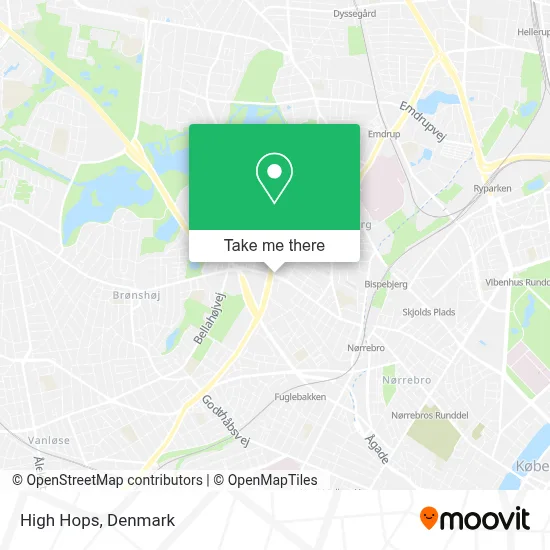 High Hops map