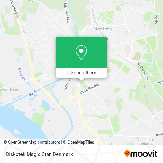 Diskotek Magic Star map