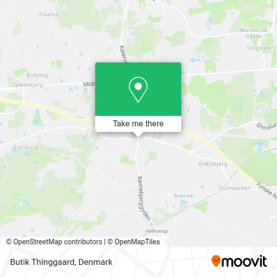 Butik Thinggaard map