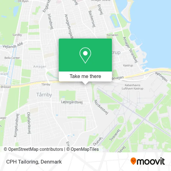 CPH Tailoring map