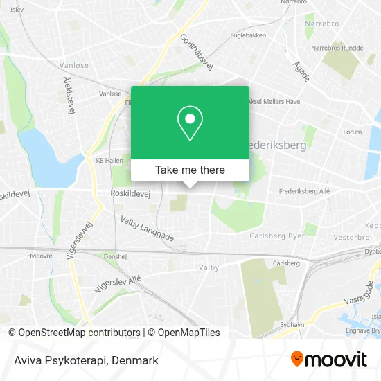 Aviva Psykoterapi map