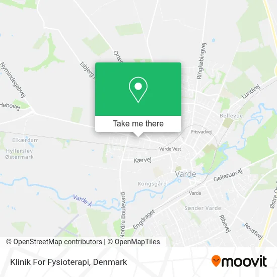 Klinik For Fysioterapi map