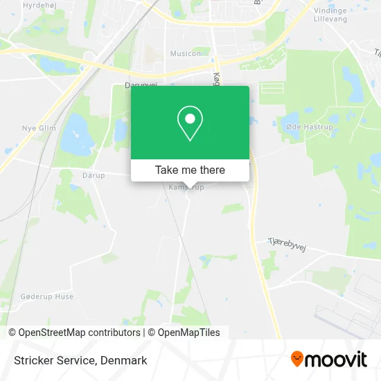 Stricker Service map