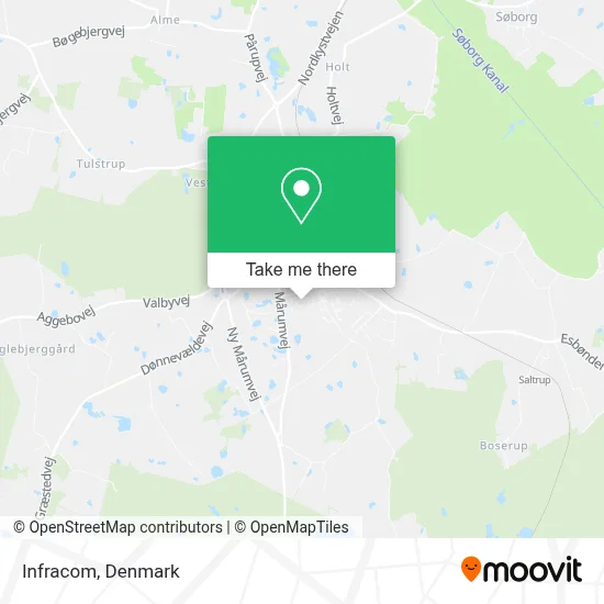 Infracom map