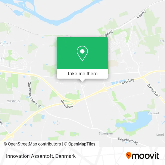 Innovation Assentoft map