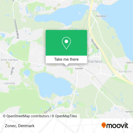 Zonec map