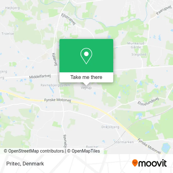 Pritec map