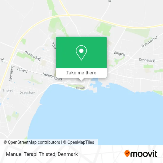 Manuel Terapi Thisted map