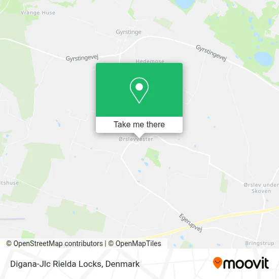 Digana-Jlc Rielda Locks map
