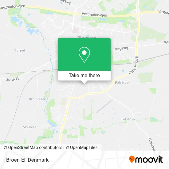Broen-El map