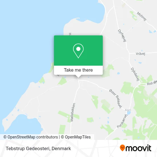 Tebstrup Gedeosteri map