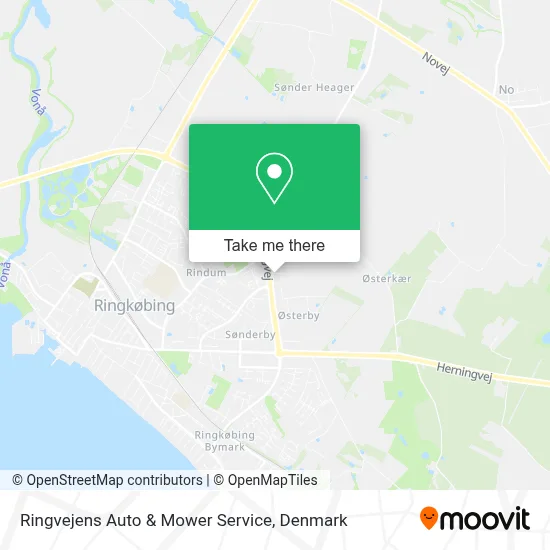 Ringvejens Auto & Mower Service map