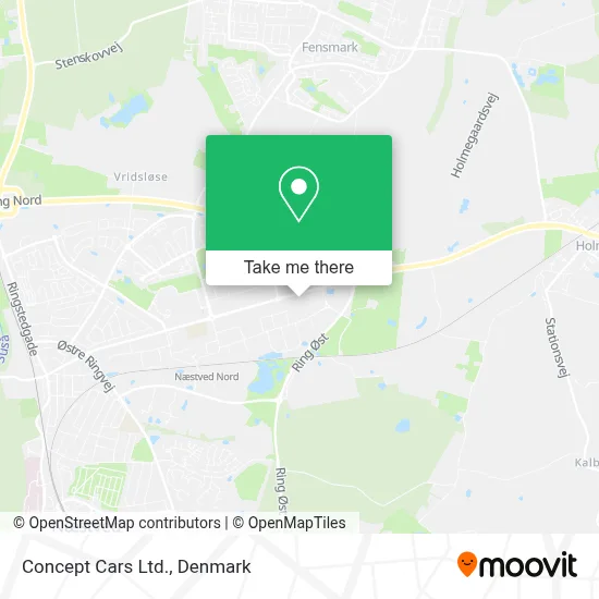 Concept Cars Ltd. map