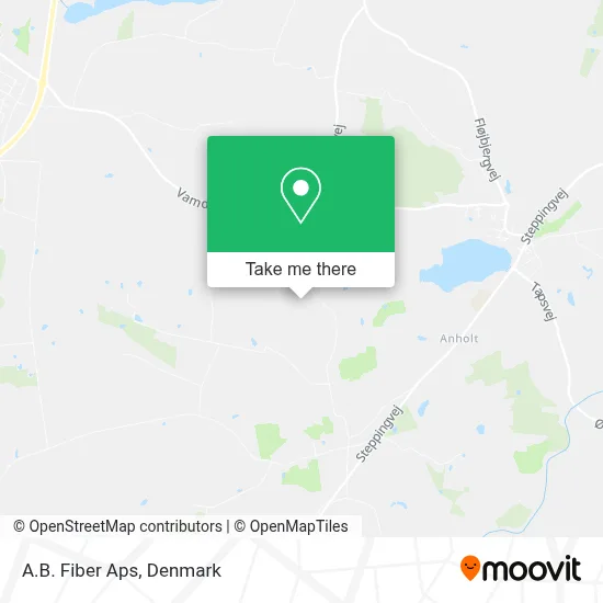 A.B. Fiber Aps map