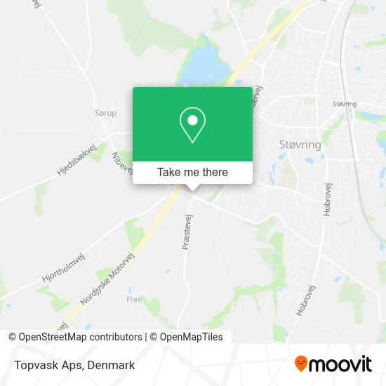 Topvask Aps map