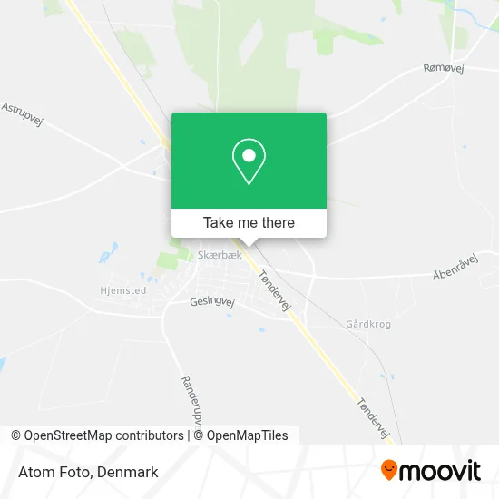 Atom Foto map