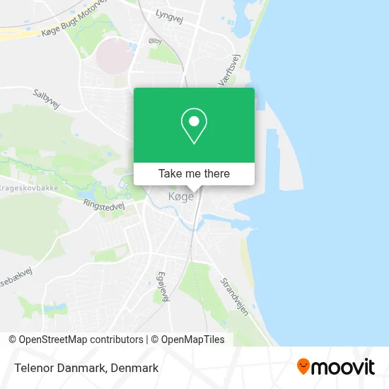 Telenor Danmark map