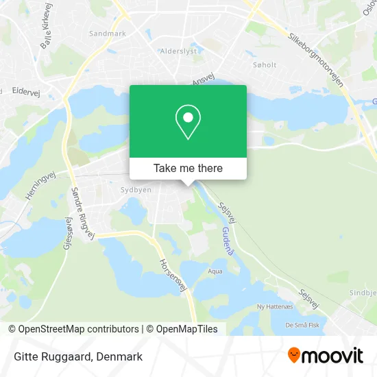 Gitte Ruggaard map