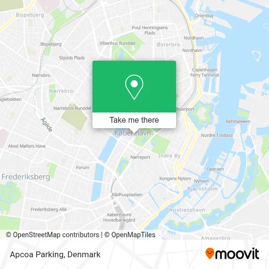 Apcoa Parking map