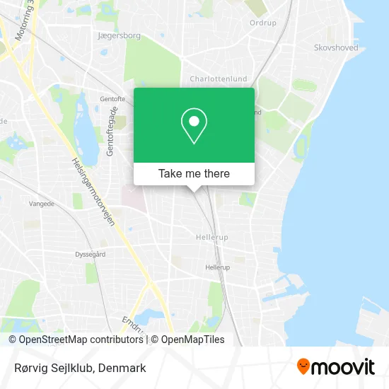 Rørvig Sejlklub map