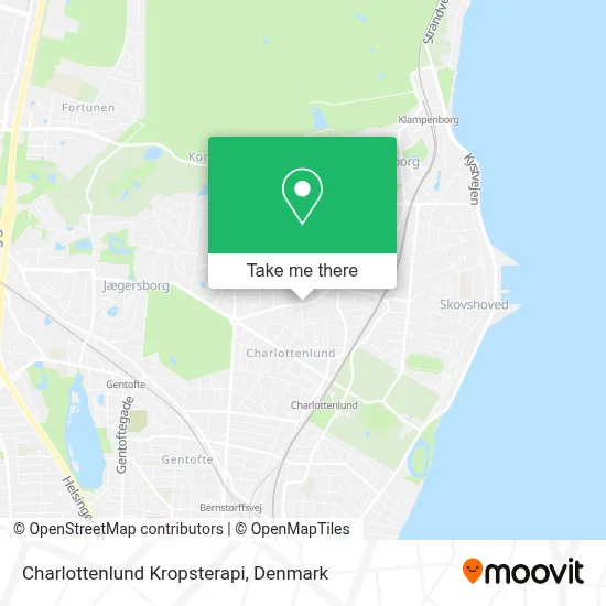 Charlottenlund Kropsterapi map