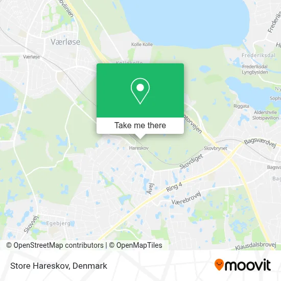 Store Hareskov map