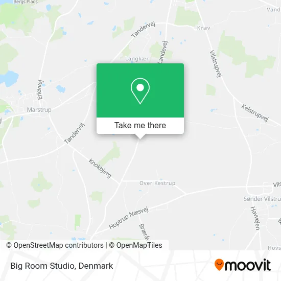 Big Room Studio map