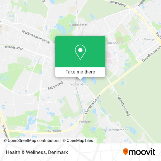Health & Wellness map