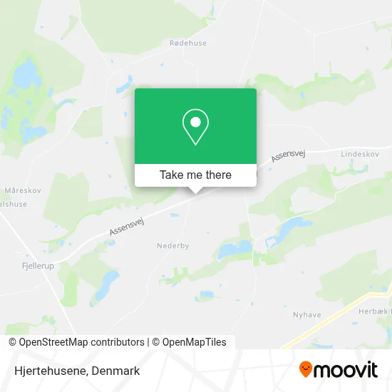 Hjertehusene map