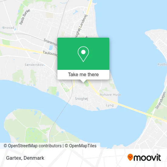 Gartex map