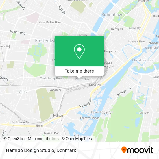 Hamide Design Studio map