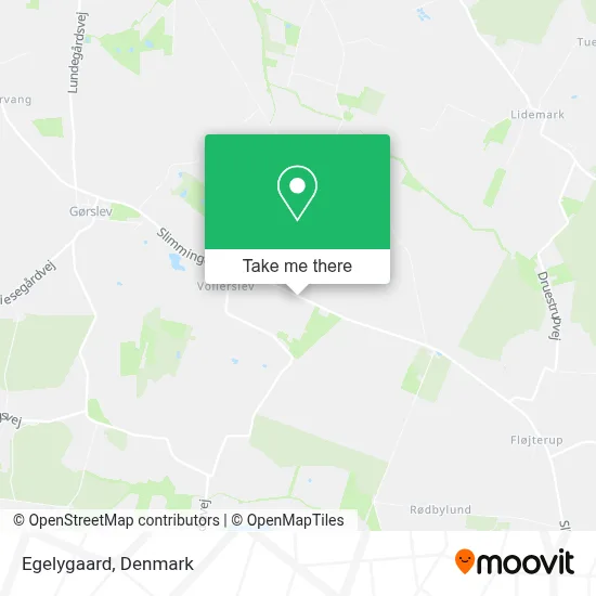 Egelygaard map