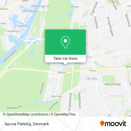 Apcoa Parking map