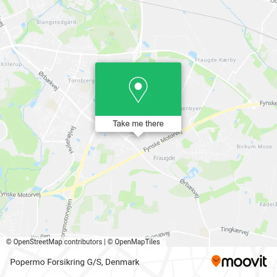 Popermo Forsikring G/S map