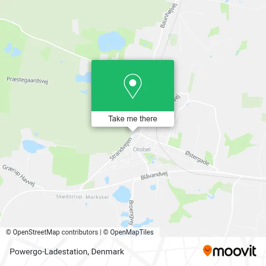 Powergo-Ladestation map