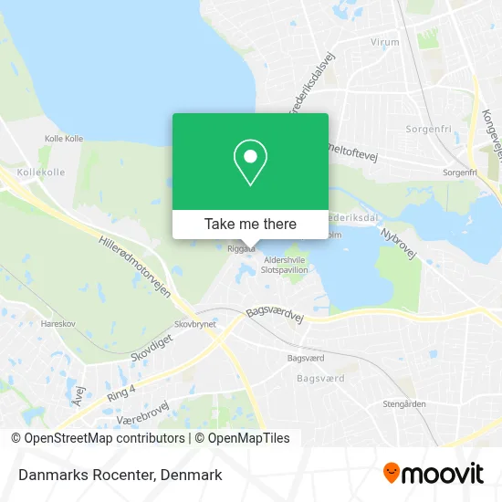 Danmarks Rocenter map