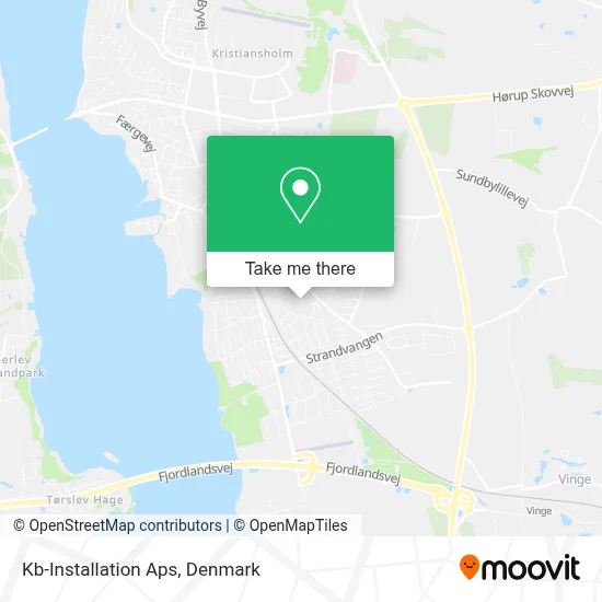Kb-Installation Aps map