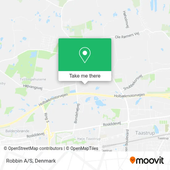 Robbin A/S map