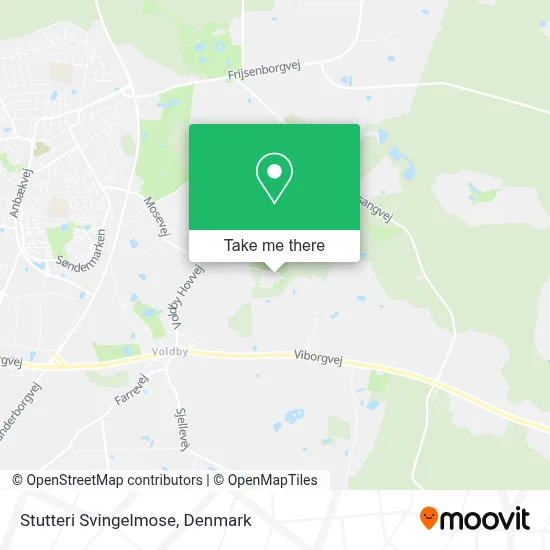 Stutteri Svingelmose map