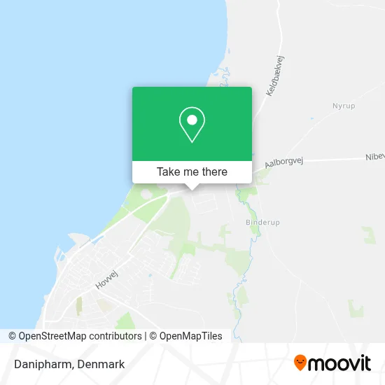 Danipharm map