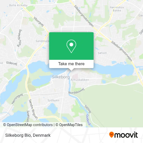 Silkeborg Bio map
