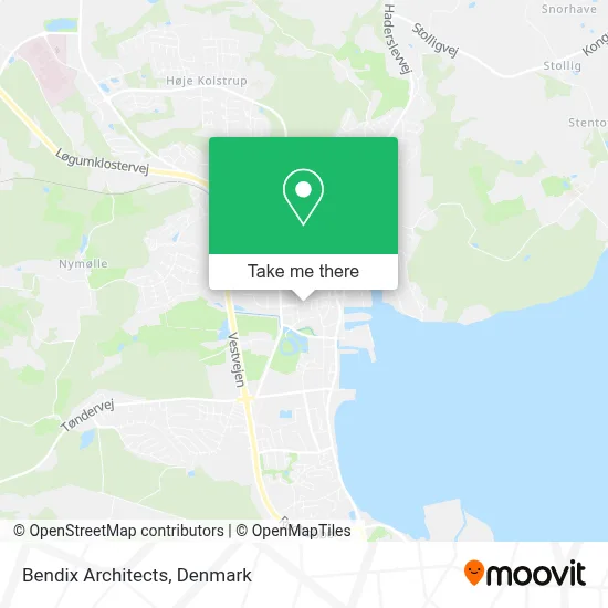 Bendix Architects map