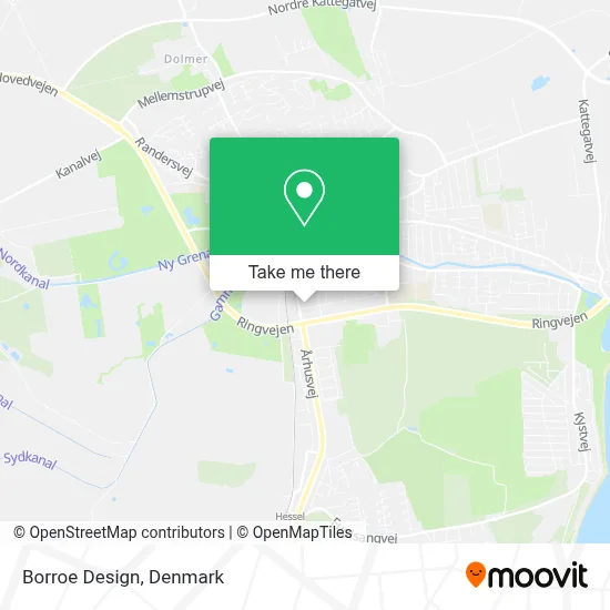 Borroe Design map