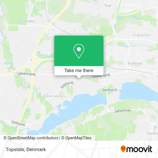 Topslide map