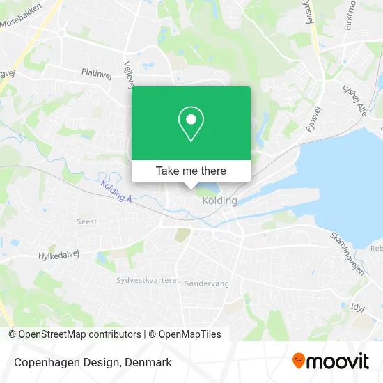 Copenhagen Design map