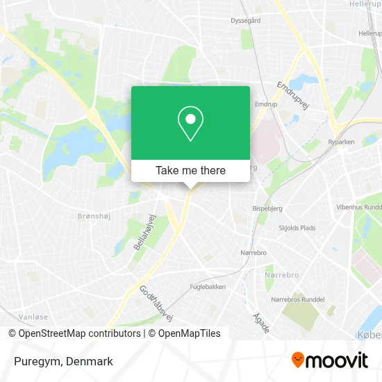 Puregym map